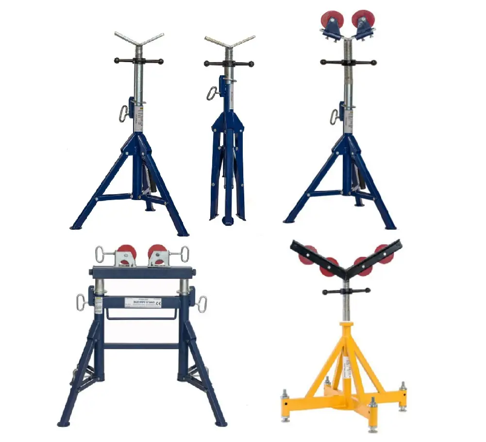 Podpory do spawania rur